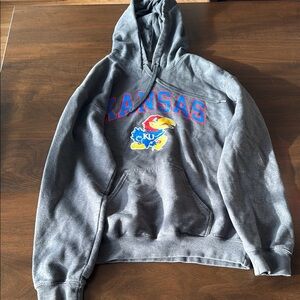 Gray Kansas Hoodie